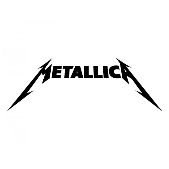  4'' Metallica Vinyl Decal Buy 2 get 3rd Free